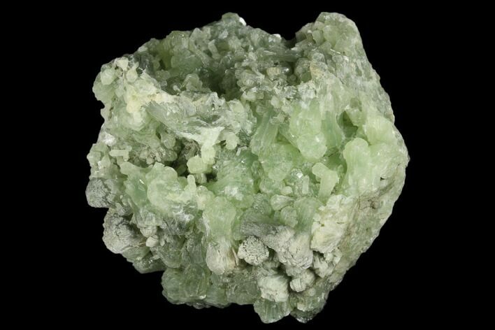 Green Prehnite Crystal Cluster - Morocco #174017